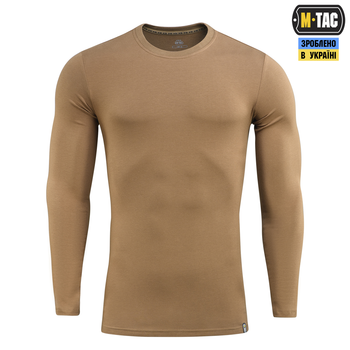 Футболка довгий рукав M-Tac Coyote Brown (3XL) 93/7 20067017-3XL