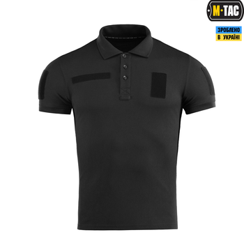 Поло тактичне M-Tac Black (4XL) 65/35 80014002-4XL