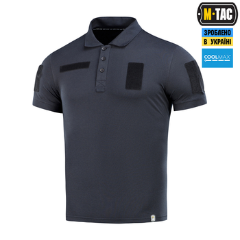 Поло тактичне M-Tac Premium Dark Navy Blue XL 80030015-XL