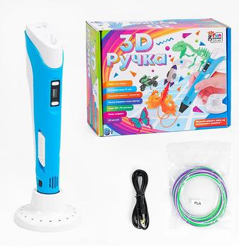 Ручка 3D 97321 "4FUN Game Club" колір блакитний