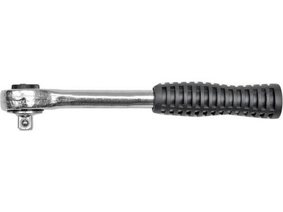 Тріскачка VOREL 53540 до торцевих головок, квадрат 1/2", L = 250 мм, 45T