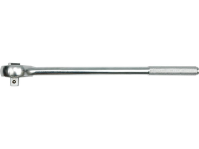 Тріскачка VOREL 53580 до торцевих голівок, квадрат 3/4", L= 500 мм, 24T, з металевою ручкою