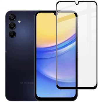 Защитное стекло Fiji Premium для Samsung Galaxy A16 4G / 5G (A165 / A166) полная проклейка Anti-Static черный