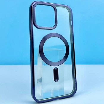 Чохол Wave Sides Chrome Case MagSafe BoxiPhone 11 Pro Deep Purple