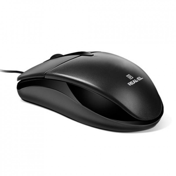 Мышка REAL-EL RM-211 USB Black (237121)