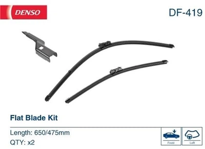 Безкаркасна щітка склоочисника Denso 475/650 мм 2 шт (DF-419) ($OF109276) - Уцінка