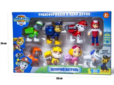 Игровой набор из 8 фигурок "Щенячий патруль"
