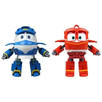 Игровой набор из 2 фигурок "Robot Trains" BL1898 синяя и красная