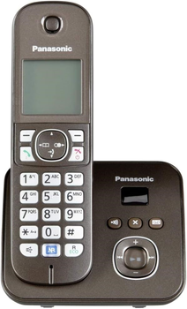 Telefon stacjonarny Panasonic KX-TG6821GA Brown