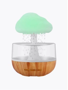 Увлажнитель воздуха Гриб с эффектом дождя Mushroom 8996 светильник с RGB подсветкой