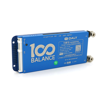 Universal BMS smart плата DaLy LiFePO4 8-24S 100A с Bluetooth + CAN + активний балансир 1A