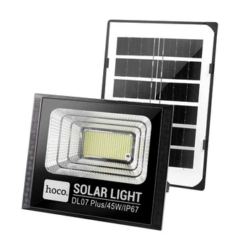 Лампа зовнішня HOCO Outdoor solar energy garden light (45W, IP67) DL07 Plus чорна