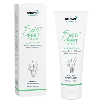 Пілінг для ніг Бамбук та жожоба Gehwol Fusskfaft Soft Feet 125 мл