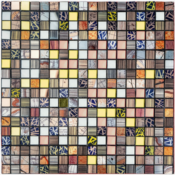 Самоклеющаяся алюминиевая плитка Sticker Wall 300х300х3мм SW-00001925 (D)