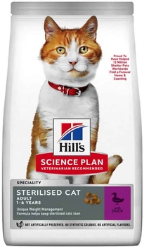 Сухий корм для дорослих стерилізованих кішок Hill's Science