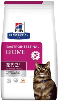 Сухий корм для кішок Hill's Prescription Diet Gastrointestinal Biome при діареї та розладах травлення