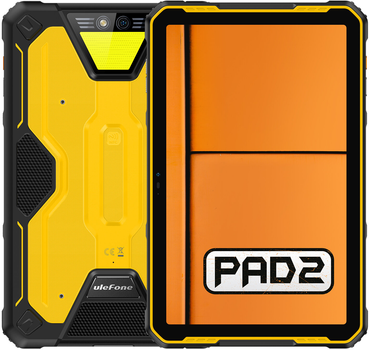 Планшет Ulefone Armor Pad 2 8/256GB LTE Black-Yellow
