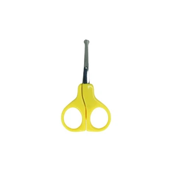 Ножницы маникюрные безопасные MGZ-0715 (Yellow) желтый
