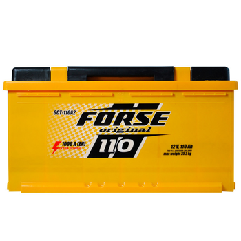 Автомобильный аккумулятор Forse 110Ah 100A R+ 110/65-04