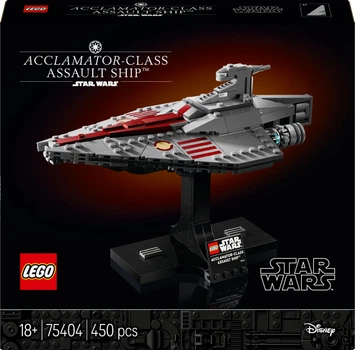 Конструктор LEGO Star Wars Штурмовой корабль класса Аккламатор 450 деталей (75404)