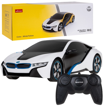 Samochód zdalnie sterowany Rastar BMW i8 1:24 (6930751320239)