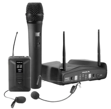 Безпровідна 2х канальна мікрофонна система Proel WM600DKIT
