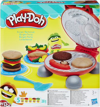 Игровой набор Hasbro Play-Doh Бургер гриль (B5521)