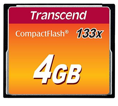 Карта памяти Transcend Standard TS4GCF133 CompactFlash 4GB
