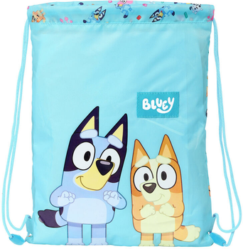 Сумка для взуття Safta Bluey 34 x 26 см Блакитна (8412688566365)