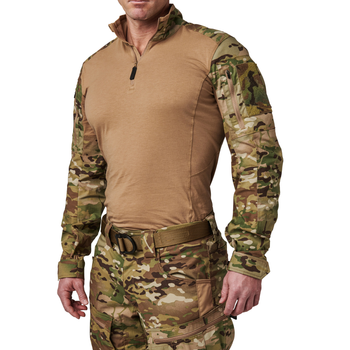 Сорочка тактична під бронежилет 5.11 Tactical V.XI XTU Rapid Long Sleeve Shirt Multicam 2XL (72508MC-169)