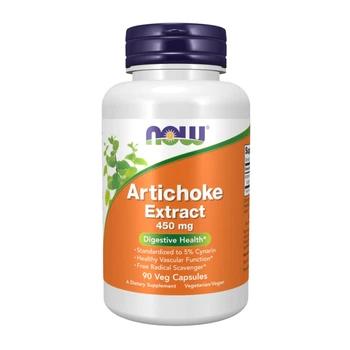 Артишок экстракт Now Foods Artichoke Extract препарат для пищеварения 450мг 90 капсул