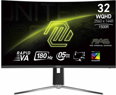 Монітор 31.5" MSI MAG 32CQ6PF (9S6-3DC94M-010)