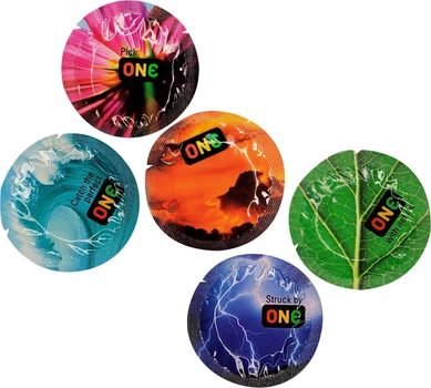 Презервативи One Color Sensations Асорті 5 шт (ROZ6400229329)