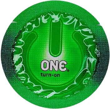 Презерватив One Glowing Pleasure Світиться у темряві 1 шт (ROZ6400229467)