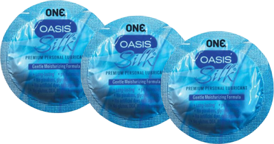 Лубрикант One Oasis Silk на гібридній основі 3 мл х 3 шт (ROZ6400230321)