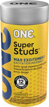 Презервативи One Super Studs 12 шт (ROZ6501053327)