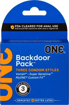 Презервативи One Back Door 3 шт (ROZ6501053334)