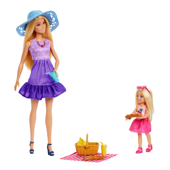 Ігровий набір Barbie Family & Friends Малібу та Челсі JBF43 (0194735258642)