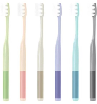 Набор зубных щеток Xiaomi Everyday Elements Set of Antibacterial Toothbrushes 6pcs