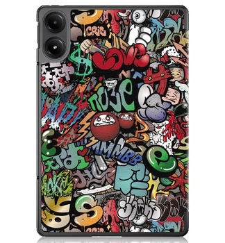 Чехол Primolux Slim для планшета Xiaomi Redmi Pad Pro 12.1 / Poco Pad 12.1" - Graffiti Primolux SLIM-XIA-RPPRO-GRF разноцветный
