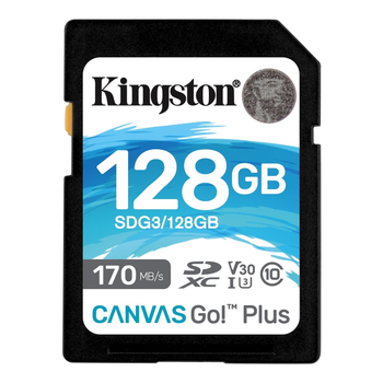 Карта пам'яті Kingston Canvas Go Plus 170R 128GB SDXC/C10 UHS-I U3