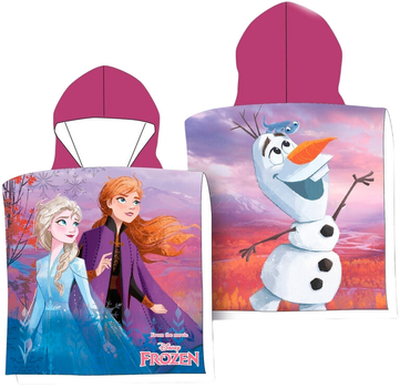 Ręcznik-poncho kąpielowy Disney Frozen 55 x 100 cm Różowy (8435631344827)