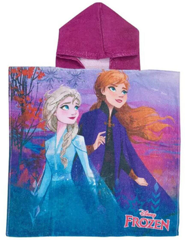 Ręcznik-poncho kąpielowy Disney Frozen 55 x 100 cm Różowy (8435631344827)