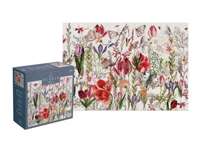 Пазлы трехслойные панорамные 500 элем. Flowers 5 Interdruk 370082