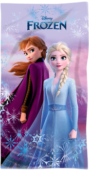 Пляжний рушник Disney Frozen Elsa & Anna 70 x 140 см (8435631339366)