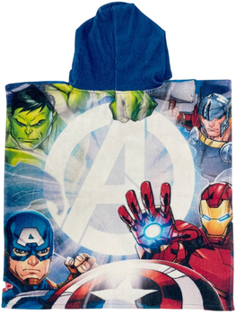 Ręcznik-poncho kąpielowy Marvel Avengers 55 x 100 cm (8435631344773)