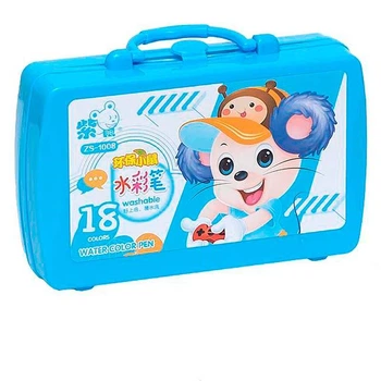 Фломастеры мини 18 цветов 118603_Blue