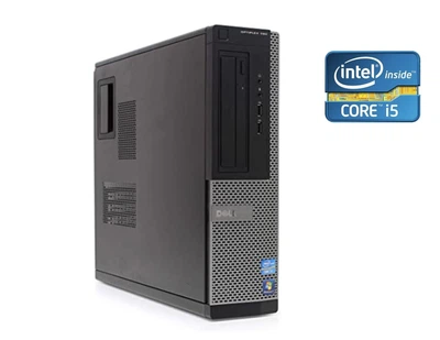 ПК Б-класс Dell OptiPlex 390 SFF / Intel Core i5-2500 (4 ядра по 3.3 - 3.7 GHz) / 8 GB DDR3 / 128 GB SSD + 1000 GB HDD / Intel HD Graphics 2000 б/у