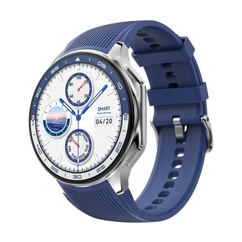 Умные часы NO.1 DT WATCH X с возможностью подключить наушники (Серебристый)