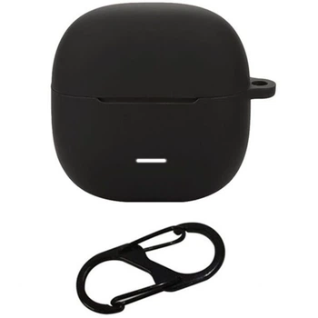 Защитный чехол Deexe Silicone Sleeve для Xiaomi Redmi Buds 6 Lite - Black
